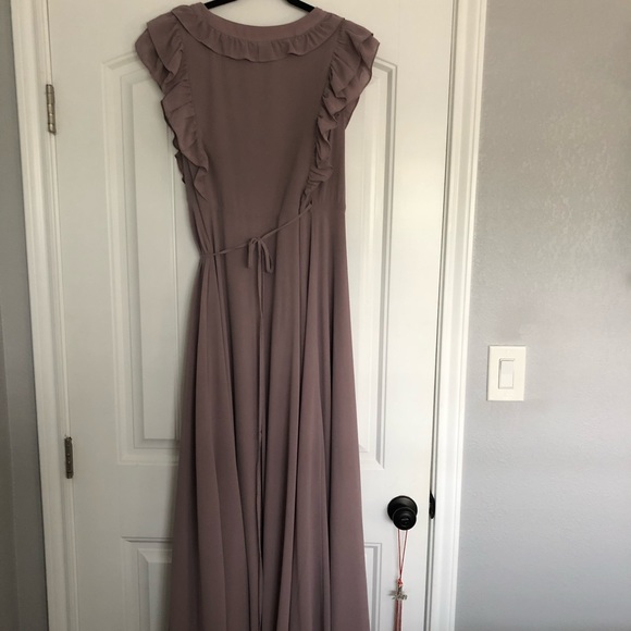 Lulu’s Ruffle Maxi Dress - Picture 5 of 7
